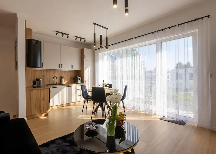 - Black Alice Z Balkonem I Klimatyzacja * Ustka