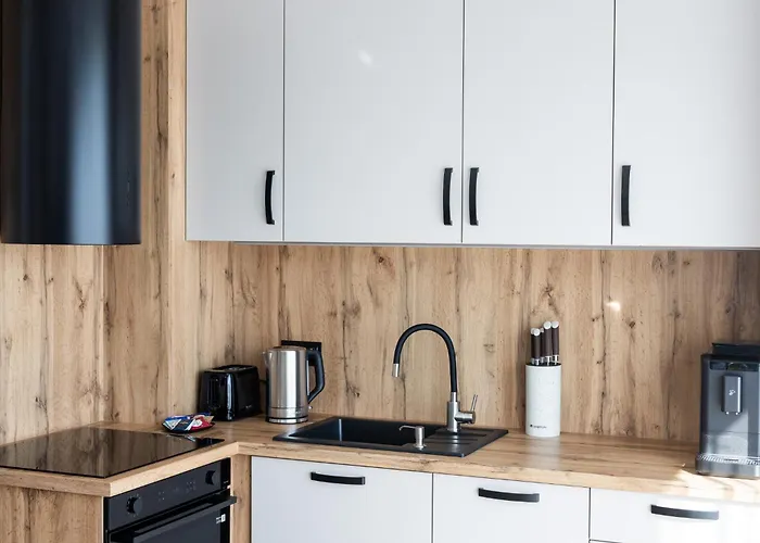 - Black Alice Z Balkonem I Klimatyzacja Apartman Ustka